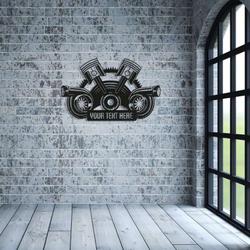 personalized car metal sign garage sign workshop sign mechanic gifts man cave decor fathers day gifts birthday gifts for men 1