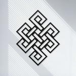 personalized celtic knot irish knot eternal knot symbol yoga studio home decor custom metal sign 0