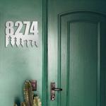 personalized chess style address sign house number plaque custom metal sign 0