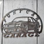 personalized classic pony car garage metal name sign home decor gift for truck drivers 0