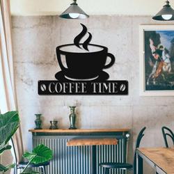 personalized coffee bar metal sign coffee bar wall decor coffee station sign coffee home decor 1