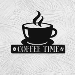personalized coffee bar metal sign coffee bar wall decor coffee station sign coffee home decor 3