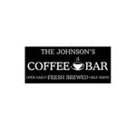 personalized coffee bar sign freshly brewed daily coffee station sign coffee lover sign mom gifts mothers day gift 0
