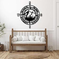 personalized compass coordinates sign the road to our home sign nautical compass custom metal sign mountain sign 6