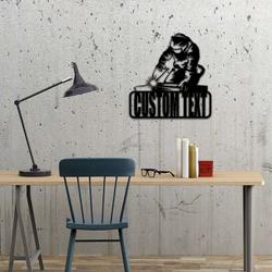 personalized construction welder custom metal sign 2