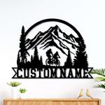 personalized couple cycling sign bicycle lover sign vanlentines day gift cycling gifts 0