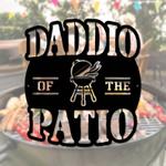 personalized daddio of the patio funny bbq metal sign backyard grill gift for dad 0