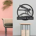 personalized dragonfly monogram garden decorative custom metal sign 0