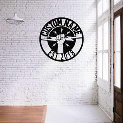 personalized electrician metal wall art electrical workers electrician retirement gift custom metal sign 2