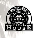 personalized family pool sign swimming pool metal sign pool house sign patio decor beach house decor 0