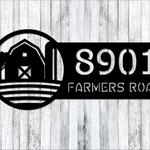personalized farm barn address sign choose style house number plaque custom metal sign 0