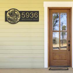 personalized fish sea life address sign custom metal signs 1