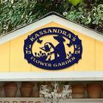 personalized flower garden decorative custom metal sign 0