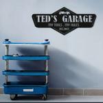 personalized garage metal sign my tools my rules quote sign housewarming gifts home man cave decor personalized gifts 0