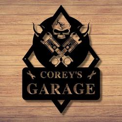 personalized garage sign man cave sign workshop decor handyman sign dad gifts fathers day gifts 2