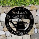 personalized garden decorative custom metal sign 0