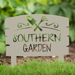 personalized garden stakes decorative custom metal sign 0