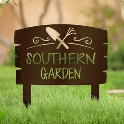personalized garden stakes decorative custom metal sign 1