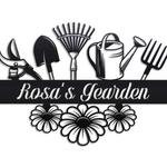 personalized garden tools sign garden decorative custom metal sign 0