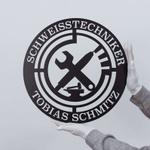 personalized guild sign welders and welding technicians custom metal sign 0