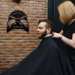 personalized hair salon sign barber shop sign hairdresser sign hairstyle sign 3