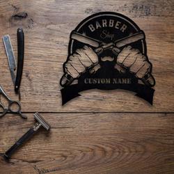 personalized hair salon sign barber shop sign hairdresser sign hairstyle sign 5