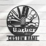 personalized hair salon sign hair stylist sign hairdresser gifts barber shop decor birthday gifts 0