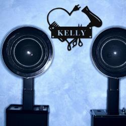personalized hairdresser metal sign beauty salon decorating ideas barber shop decor 2