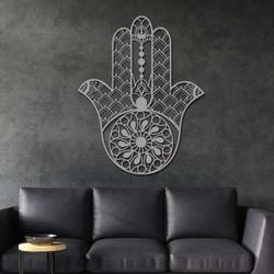 personalized hamsa hand evil eyes hand of fatima v13 yoga studio home decor custom metal sign 1