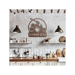 personalized honeycomb honey bee farm garden sunflower decorative custom metal sign housewarming gift 2