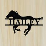 personalized horse sign farm barn sign wall decor horse lover 0