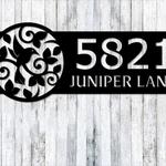 personalized hummingbird address sign house number plaque custom metal sign 0