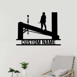 personalized ironworker welder blacksmith custom metal sign birthday gifts 3