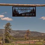 personalized large entrance gate rectangle farm sign with hill and tree line barn decor cabin decor farm name address sign house number plaque custom metal sign 0