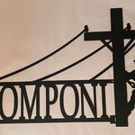 personalized lineman last name custom metal sign 0