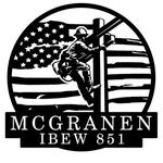 personalized lineman name metal wall art electrical worker ibew local journeyman custom metal sign 0