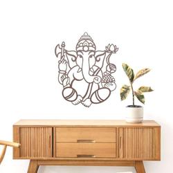 personalized lord ganesha yoga studio home spiritual and hindu decor custom metal sign 4