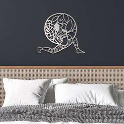 personalized low lunge pose yoga studio home decor custom metal sign 2