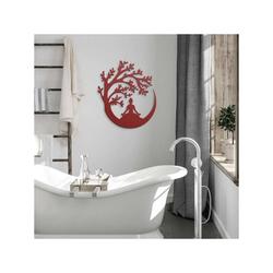 personalized meditation tree yoga studio home decor custom metal sign 2