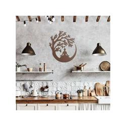 personalized meditation tree yoga studio home decor custom metal sign 3