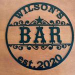 personalized metal bar signs laser cut sign wall art decor outdoor 0