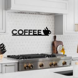 personalized metal coffee bar sign wall art decor home 1
