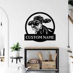 personalized metal cow farm sign farmhouse wall decor gift for farmer 0