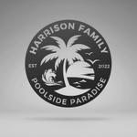 personalized metal pool sign outdoor pool sign outdoor patio sign housewarming gift 0