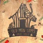 personalized metal smoke shack sign cooking sign home outdoor decor housewarming gift 0