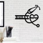 personalized nurse sign rn lpn cna gifts nurse graduation gift 0
