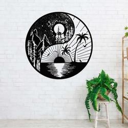 personalized om symbol mandala yoga studio home decor custom metal sign 2