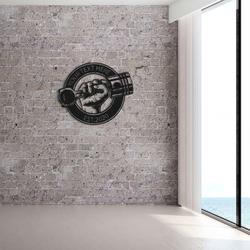 personalized piston metal sign custom name mechanic decor garage sign man cave decor workshop decor 2