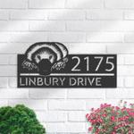personalized platypus address sign custom metal signs 0