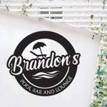 personalized pool bar and lounge sign poolside paradise sign pool house decor sign for swimming pool backyard tiki pool gift housewarming gift 0